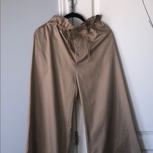 Zara paper bag pants